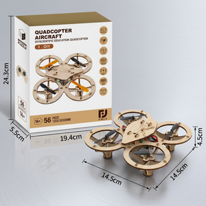 DIY-Holz-RC-Quadcopter-Bausatz – Baue dein eigenes Flugabenteuer
