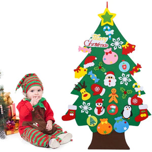 Montessori Filz Weihnachtsbaum
