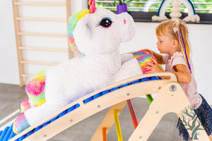 Wellen-Rollenrutsche 160 / 200 und 268 cm - Förderung der motorischen Fähigkeiten für Kinder ab 2 Jahren - Umweltfreundlich und sicher