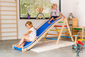 Wellen-Rollenrutsche 160 / 200 und 268 cm - Förderung der motorischen Fähigkeiten für Kinder ab 2 Jahren - Umweltfreundlich und sicher