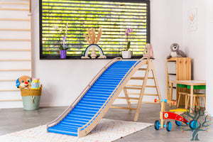 Wellen-Rollenrutsche 160 / 200 und 268 cm - Förderung der motorischen Fähigkeiten für Kinder ab 2 Jahren - Umweltfreundlich und sicher