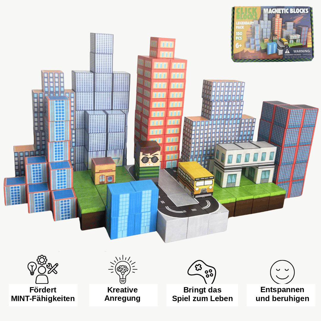 City World Build-A-World Magnets