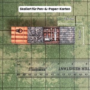 Tabletop Gaming 1" Build-A-World Magnets