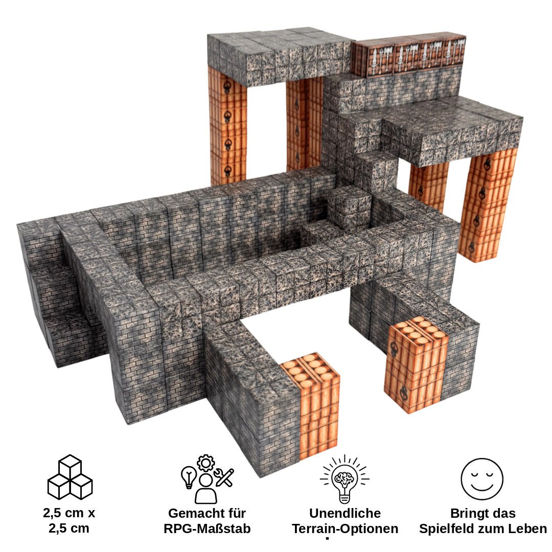Tabletop Gaming 1" Build-A-World Magnets