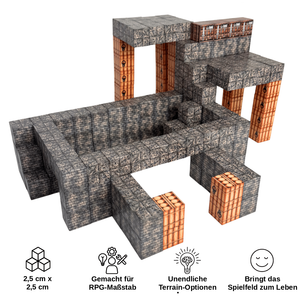 Tabletop Gaming 1" Build-A-World Magnets
