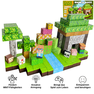 Jungle Build-A-World Magnets