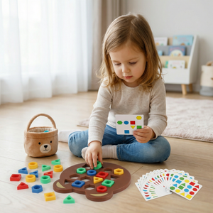 Farb- & Formen-Matching Spiel für Kinder – Interaktives Lernspielzeug