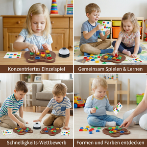 Farb- & Formen-Matching Spiel für Kinder – Interaktives Lernspielzeug