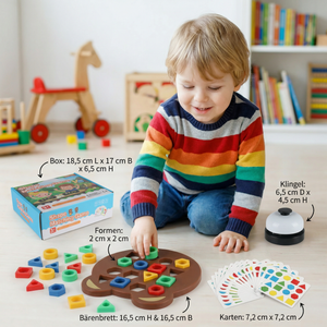 Farb- & Formen-Matching Spiel für Kinder – Interaktives Lernspielzeug