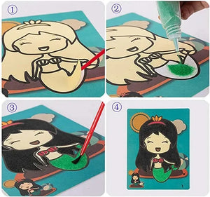 Kreatives Sandkunst-Set – Erstelle wunderschöne Kunstwerke!