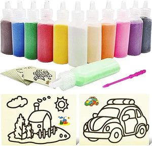 Kreatives Sandkunst-Set – Erstelle wunderschöne Kunstwerke!