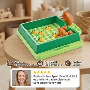 Cleverer Igel - Pädagogischers Lern Puzzle Spiel für Kinder