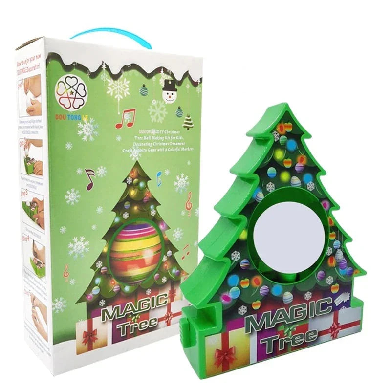 Kreatives Kugel-Bastelset – Gestalte deine eigenen Weihnachtsdekorationen