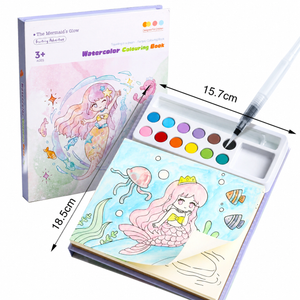 Alles-in-einem Aquarell-Malbuch
