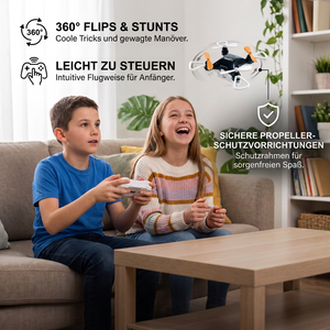 Mini-Drohne – ferngesteuerter Stunt-Flieger für Kinder