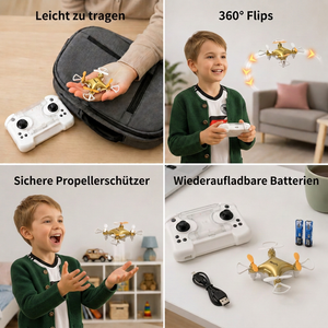 Mini-Drohne – ferngesteuerter Stunt-Flieger für Kinder