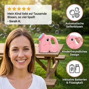 Seifenblasen Elefant