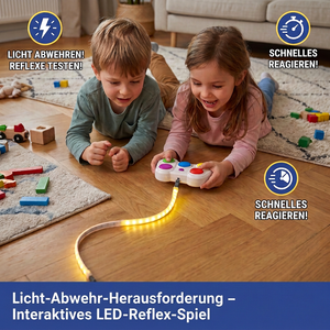 „Light Defense Challenge“ – Interaktives LED-Reflexspiel