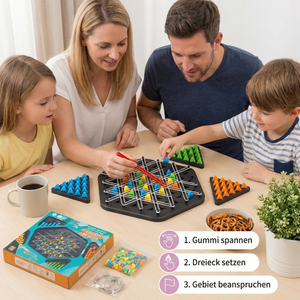 Gummi Band Dreieck Schach Familien Spiel