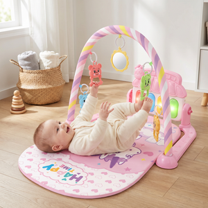 Interaktives Baby-Pedal-Piano – Motorik- & Sensorik-Spielzeug
