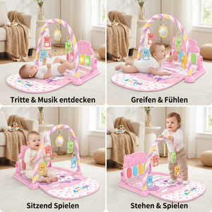 Interaktives Baby-Pedal-Piano – Motorik- & Sensorik-Spielzeug
