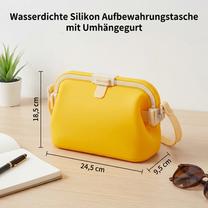 Wasserdichte Silikon Aufbewahrungstasche mit Umhängegurt
