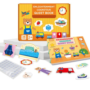 Kognitive Fähigkeiten entwickeln - Velcro Aktivitätsbuch