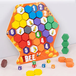 BienenGeist- Fördert räumliches Vorstellungsvermögen und Rechenfähigkeiten! - Bienen-Puzzle-Spiel