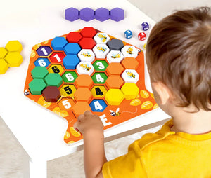 BienenGeist- Fördert räumliches Vorstellungsvermögen und Rechenfähigkeiten! - Bienen-Puzzle-Spiel