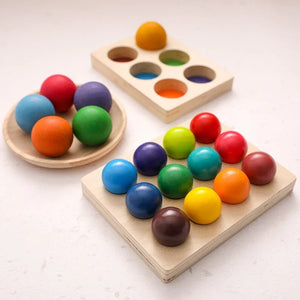 Color Match Fun - Regenbogen Sortierbälle Spiel