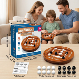 Drehbares Logik-Schachspiel – 4-Gewinnt-Strategie & Denkspiel für Kinder & Familie