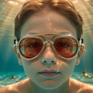 Pro Aviator Schwimmbrille – UV400 Schutz, Anti-Beschlag & Vollflächige Komfort-Passform
