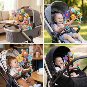 Hängespielzeug für den Kinderwagen