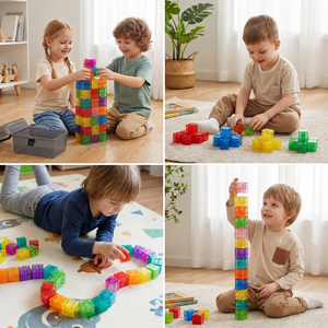 Montessori-Würfel-Bausatz für Kinder