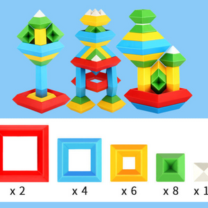 Montessori Pyramiden Baustein Spielzeug