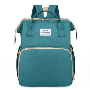 2in1 Baby Rucksack mit integriertem Wickelbett