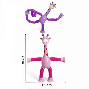 Sensorische Saugnapf Giraffe Baby Spielzeug