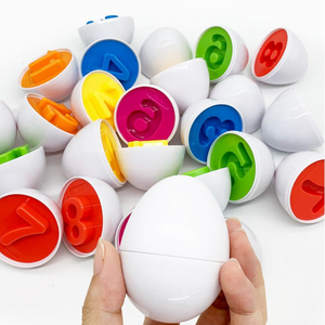 Montessori Formen und Farben Huhn