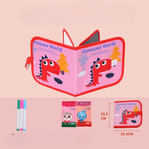 Tragbares Wiederverwendbares Malbuch für Kinder