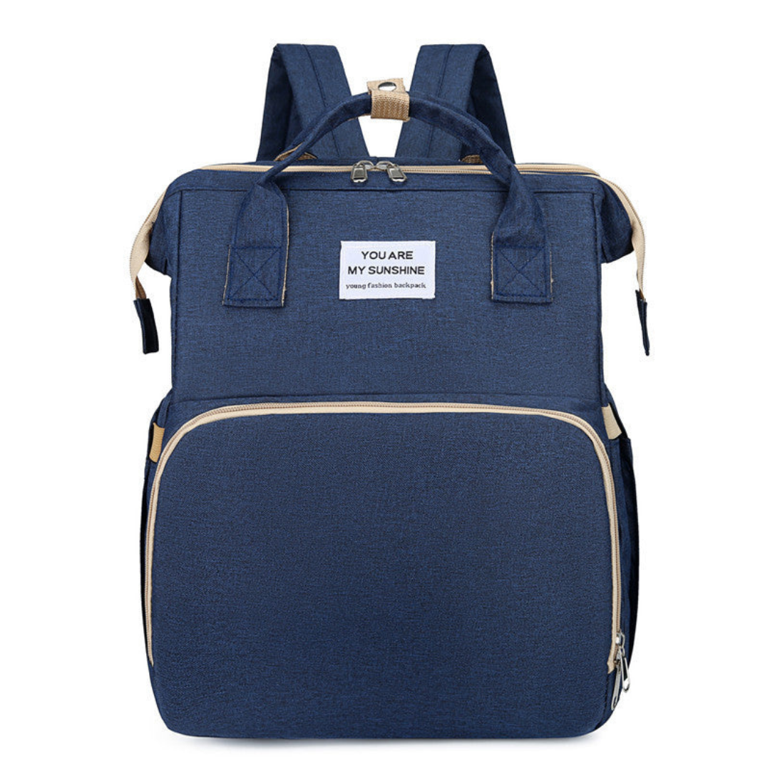 2in1 Baby Rucksack mit integriertem Wickelbett