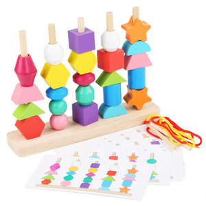 Montessori Formen und Farben Spiel