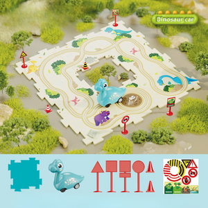 Weihnachtliches Puzzle Bahn Zug Spielzeug