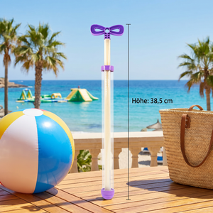 Kinder Wasser Spritz Blaster – Handliches Zieh-Spritz Spielzeug für draußen