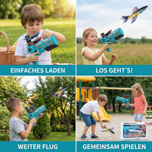 Kinder Flugzeug-Katapult Launcher – Outdoor Flugspiel