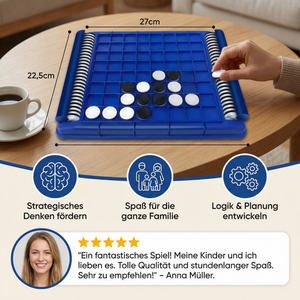 Umklapp Logik Famlien Strategiespiel für Kinder