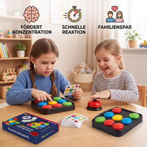 Lernspiel „Familienglockenspiel“ zum Zuordnen von Farbmustern