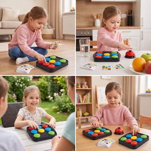 Lernspiel „Familienglockenspiel“ zum Zuordnen von Farbmustern