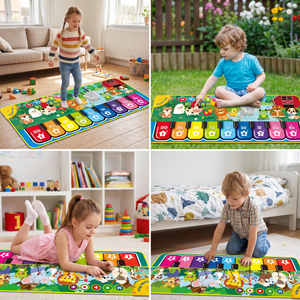 Interaktive Musik-Klavier-Spielmatte für Kinder