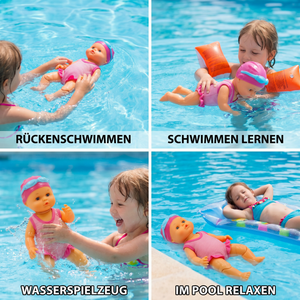Schwimmende Babypuppe für Kinder