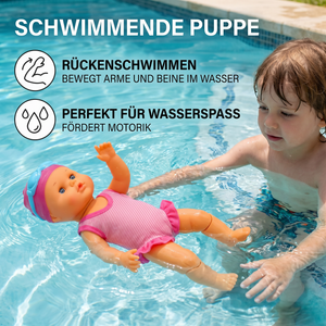 Schwimmende Babypuppe für Kinder